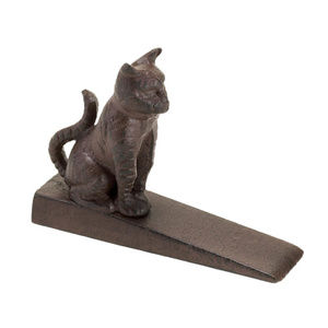 CUTE KITTY CAT DOOR STOPPER